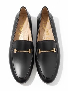Sam Edelman Black Leather Lior Loafer 8M